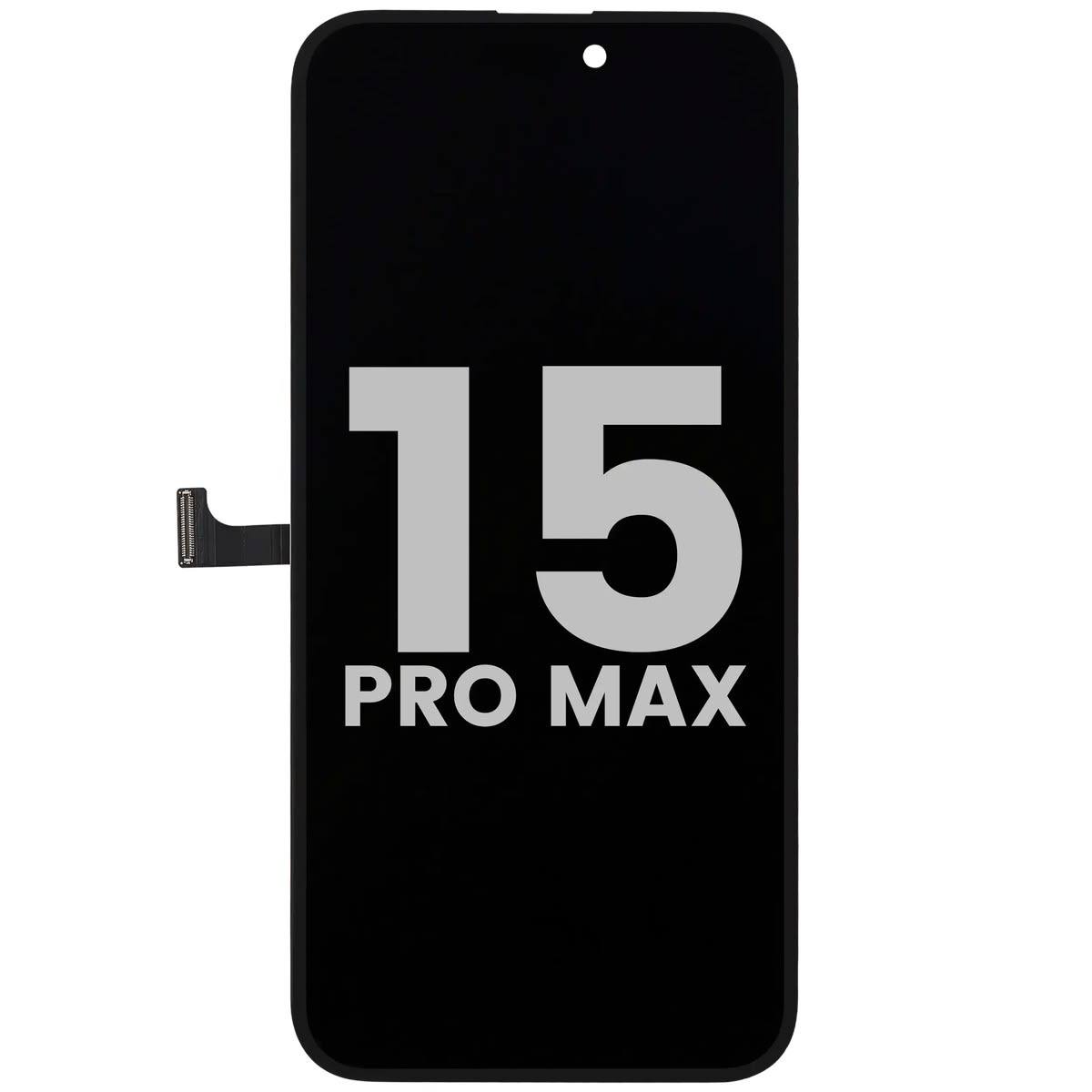 100 % Originalus Apple iPhone 15 Pro Max ekranas su šviesos jutiklio lanksčiuoju kabeliu (naudotas originalus OEM ekranas: Grade A) Pairable