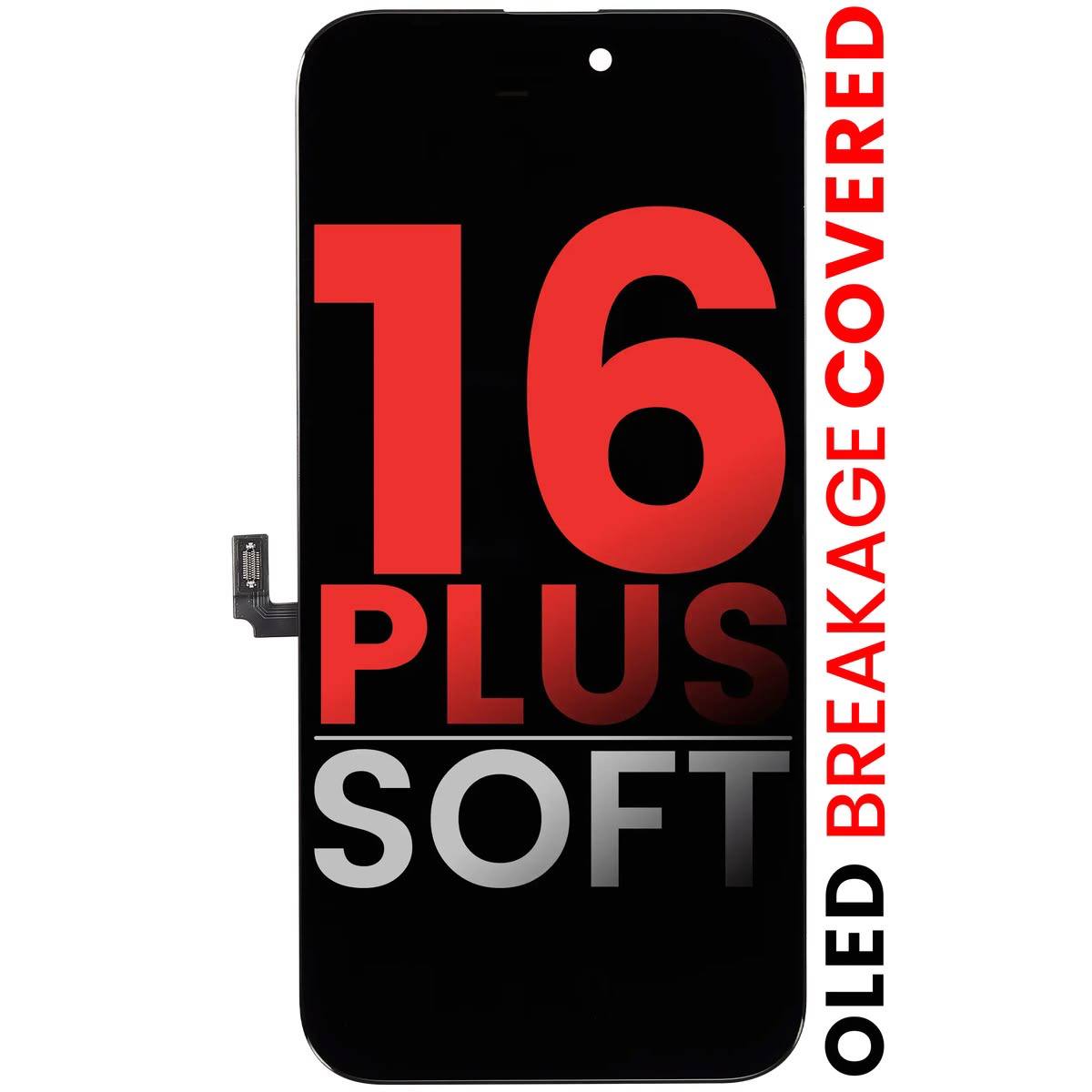 iPhone 16 Pro Max ekranas, Soft Oled