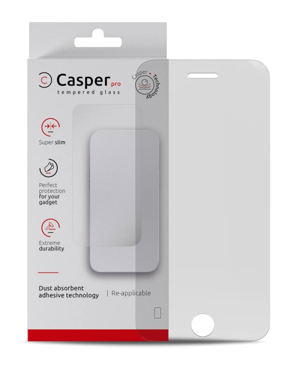 iPhone 6 / 6s Casper Pro Grūdintas Apsauginis Stiklas