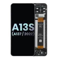 Samsung Galaxy A13s (A137) display module with frame (Black)