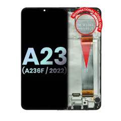 Samsung Galaxy A23 5G display module with frame (Black)
