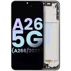Samsung Galaxy A26 (A266) display module with frame  (Service Pack)