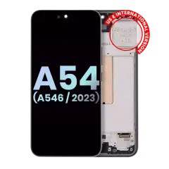 Samsung Galaxy A54 (A546) display module with frame (Graphite) OLED