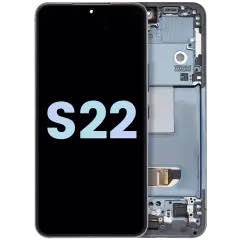 Samsung Galaxy S22 (S901) display module with frame (Service Pack)