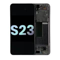 Samsung Galaxy S23 (S911) display module with frame  (Service Pack)