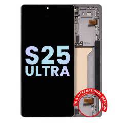 Samsung Galaxy S25 Ultra (S938) display module with frame (Titanium Black / Gray / Jade Green / Pink Gold) (Service Pack)